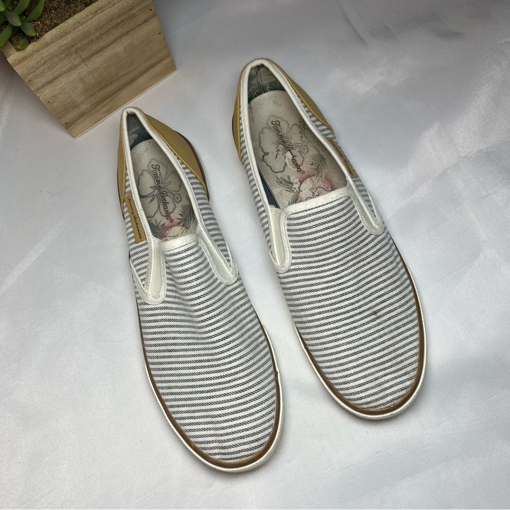 Tommy Bahama Stripe Sailor Canvas
Slip On Boat Sneaker Women's